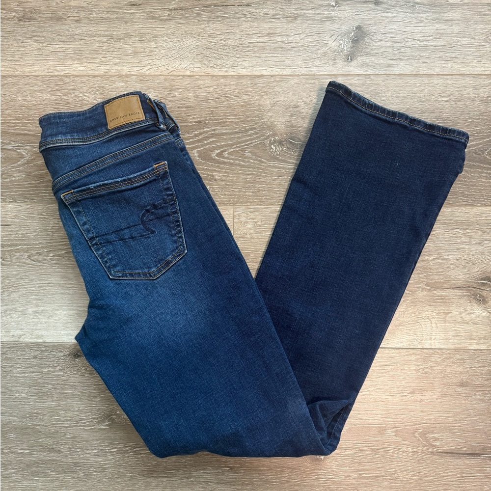 American Eagle Outfitters Blue Boot Cut Jeans